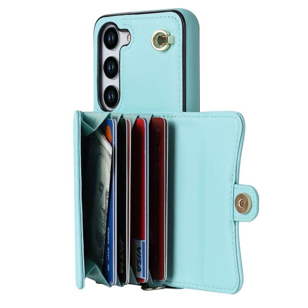 Classic wallet stand phone case for Samsung 23 22 21 - Image 4