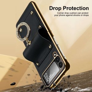 Z Flip 4/3 Case with Luxury Ring