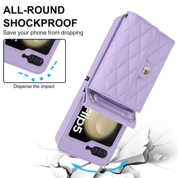 Z Flip 5 & 6 Wallet Case with 4 Card Slots - Image 9
