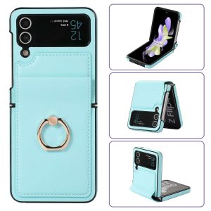 Z Flip 4/3 Case with Golden Ring