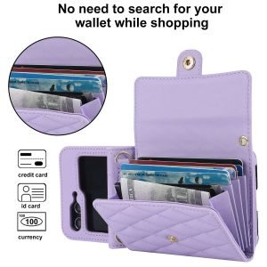 Z Flip 5 & 6 Wallet Case with 4 Card Slots
