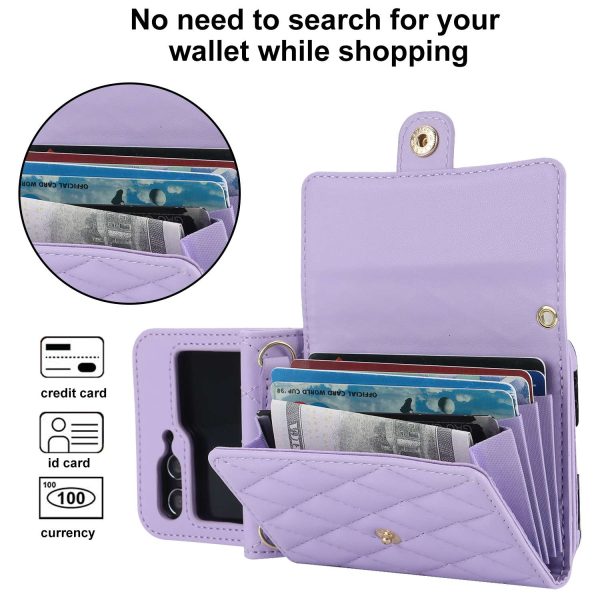 Z Flip 5 & 6 Wallet Case with 4 Card Slots - Image 4
