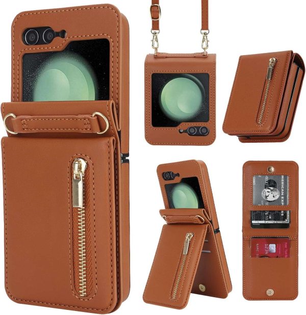 Z Flip 5/6 Case with Zipper Card Slots - Image 5