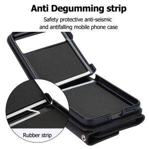 Phone Case for Motorola Razr+ 2023 with 4 Card Slots