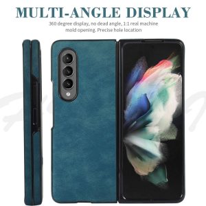 Retro Leather Fold Phone Case, for Samsung Galaxy Z Fold 4/3