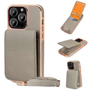 Card Holder Phone Case, Strap Case for iPhone