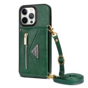 Side Sticker Phone Case with crossbody strap for iPhone