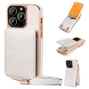 Card Holder Phone Case, Strap Case for iPhone