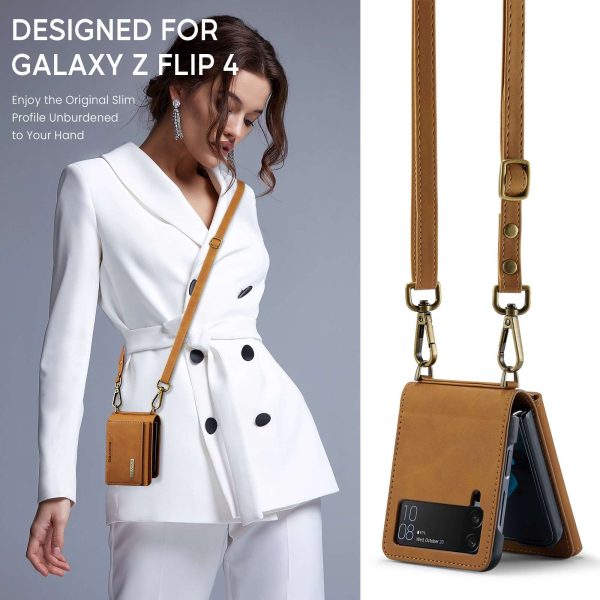 Z Flip 4/3 Case with Card Slots & Strap - Image 2