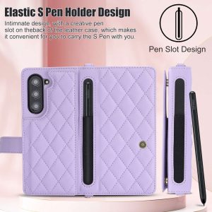 Z Fold Case with Wallet for Fold 3 - Fold 6