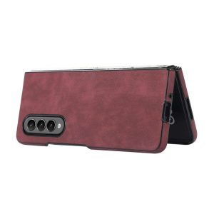 Retro Leather Fold Phone Case, for Samsung Galaxy Z Fold 4/3