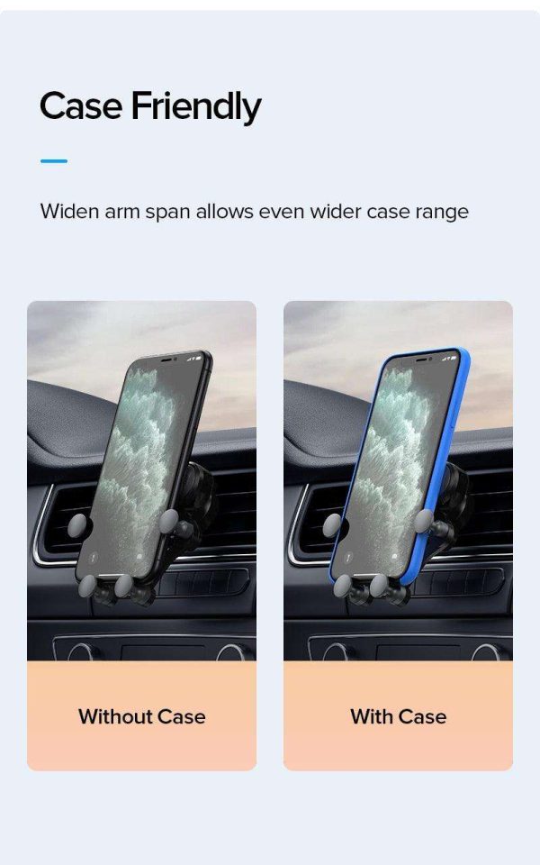 Gravity Car Phone Holder, for Mobile Navigation On Car - Image 7