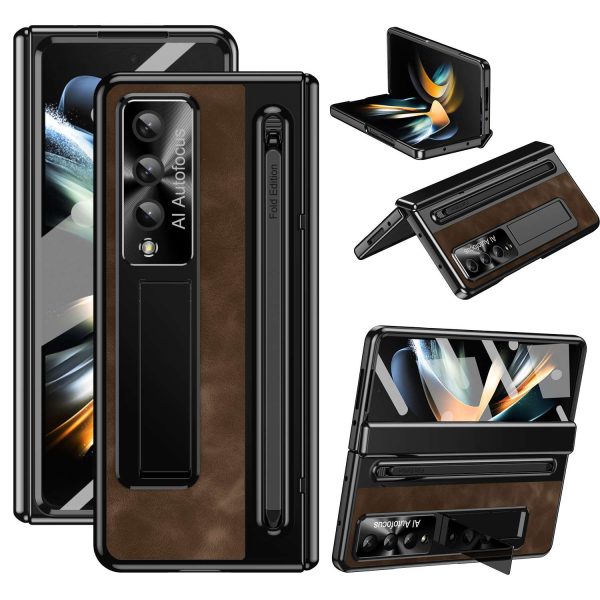 Retro Z Fold 6/5 Case with Kickstand