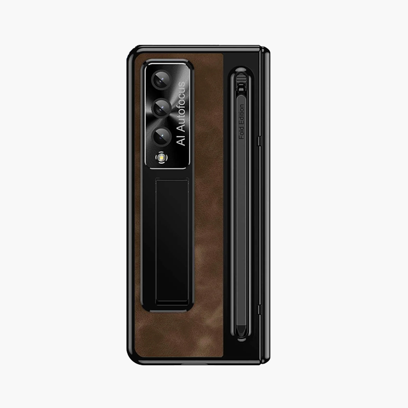 Retro Z Fold 6/5 Case with Kickstand