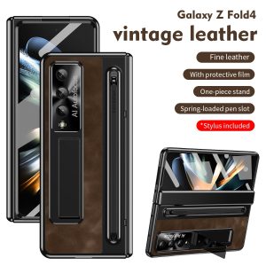 Retro Z Fold 6/5 Case with Kickstand