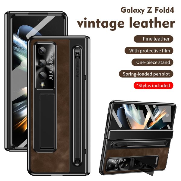 Retro Z Fold 6/5 Case with Kickstand - Image 6