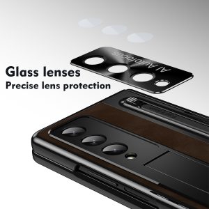 Retro Z Fold 6/5 Case with Kickstand
