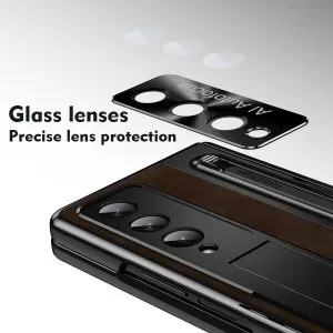 Retro Z Fold 6/5 Case with Kickstand