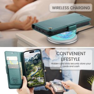 iPhone 16 Series Magnetic Wallet Case