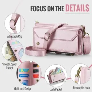 Pixel 9 Seires Crossbody Wallet Case