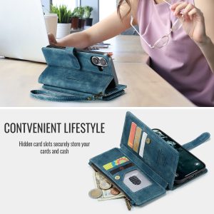 iPhone 16 Series Strip Wallet Case
