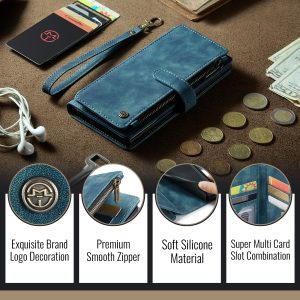 iPhone 16 Series Strip Wallet Case