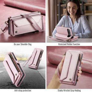 Pixel 9 Seires Crossbody Wallet Case
