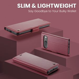 Pixel 9 Series Protective Leather Case