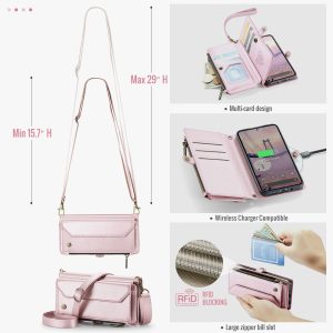Pixel 9 Seires Crossbody Wallet Case