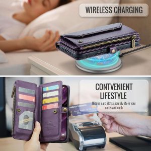 iPhone 16 Pro Max Case with 10 Card Slots