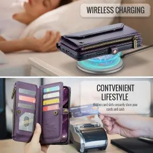 iPhone 16 Pro Max Case with 10 Card Slots