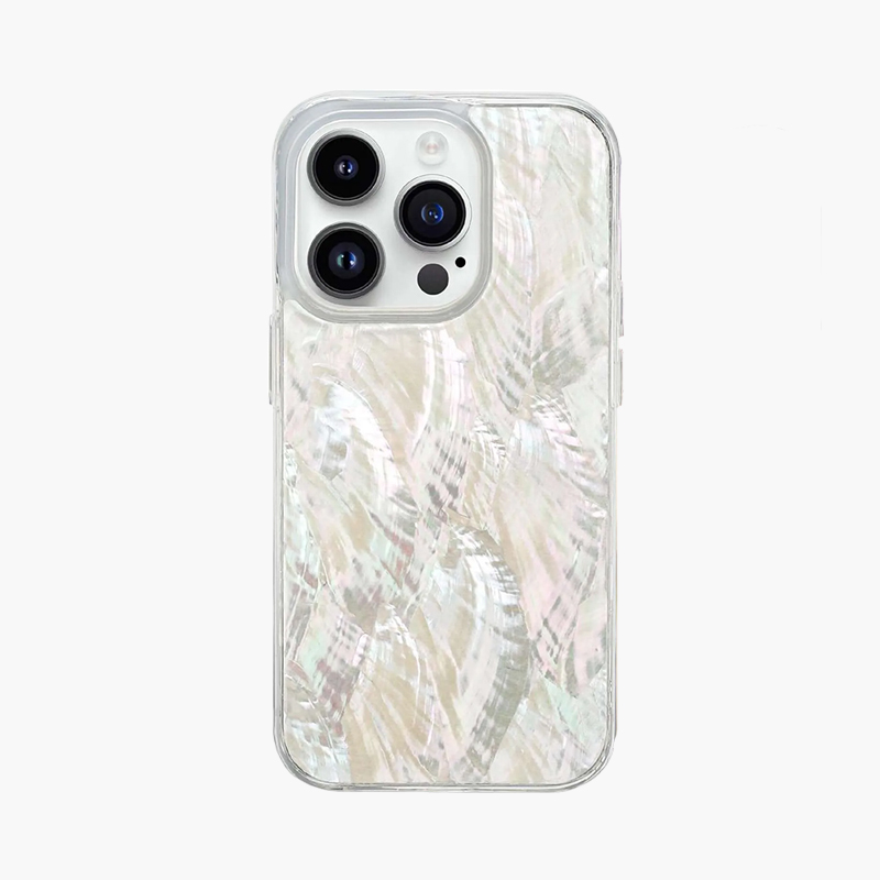 iPhone 16 Series Case Made with Unique Genuine Seashell