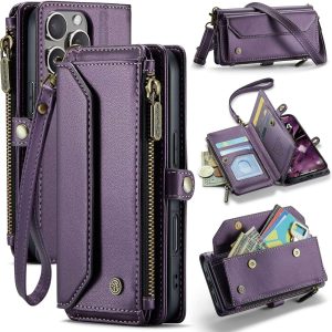 iPhone 16 Pro Max Case with 10 Card Slots