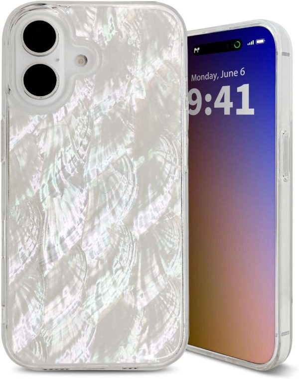 iPhone 16 Series Case Made with Unique Genuine Seashell - Image 9