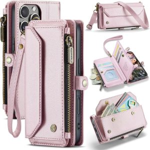 iPhone 16 Pro Max Case with 10 Card Slots