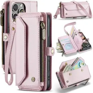 iPhone 16 Pro Max Case with 10 Card Slots