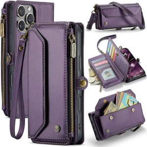 iPhone 16 Pro Max Case with 10 Card Slots