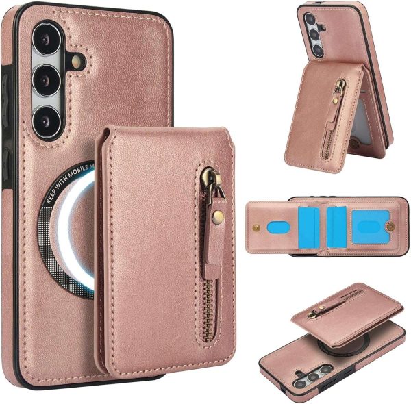 Samsung Galaxy S25 Series Case with 2 in 1 Detachable Magnetic Wallet - Image 10