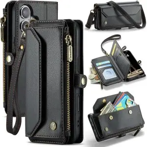 iPhone 16 Pro Max Case with 10 Card Slots
