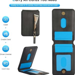 Samsung Galaxy S25 Series Case with 2 in 1 Detachable Magnetic Wallet