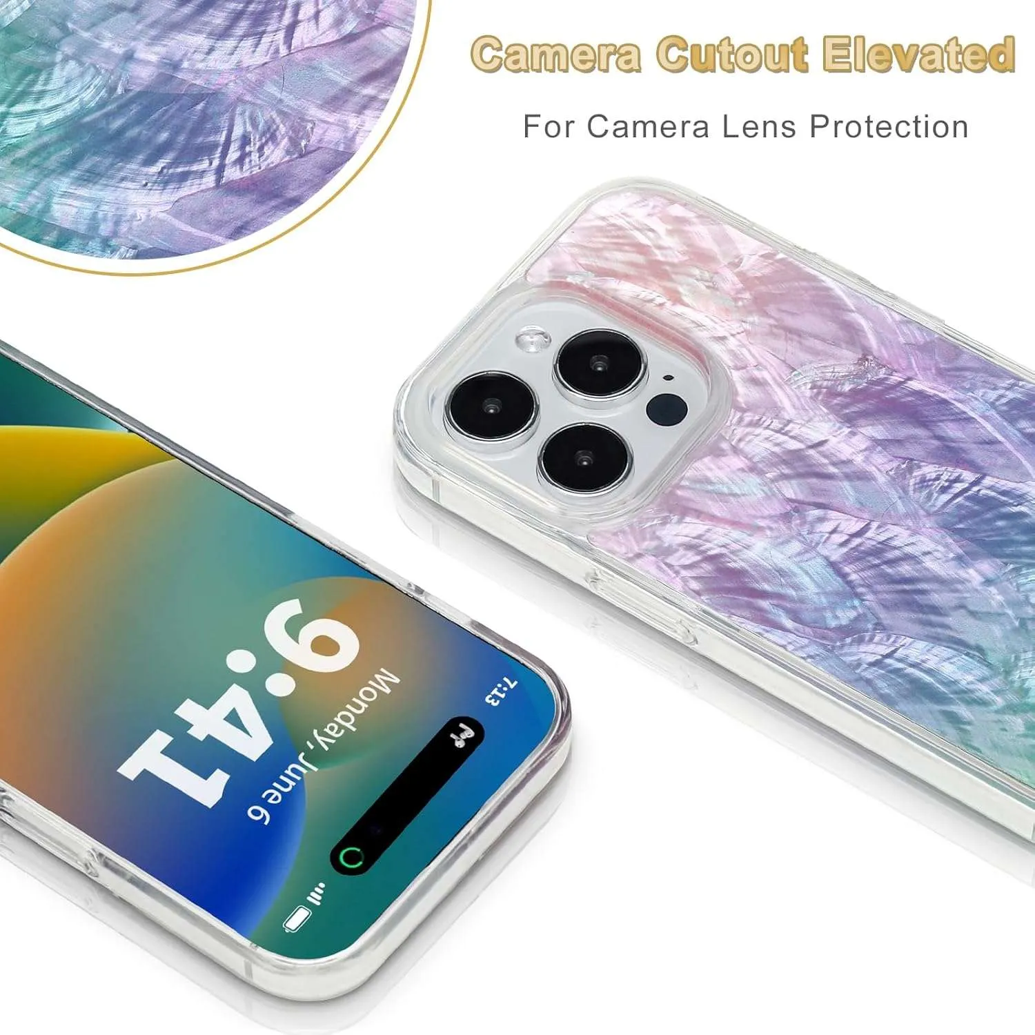 iPhone 16 Series Case Made with Unique Genuine Seashell - Image 6