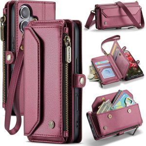 iPhone 16 Pro Max Case with 10 Card Slots
