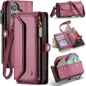 iPhone 16 Pro Max Case with 10 Card Slots