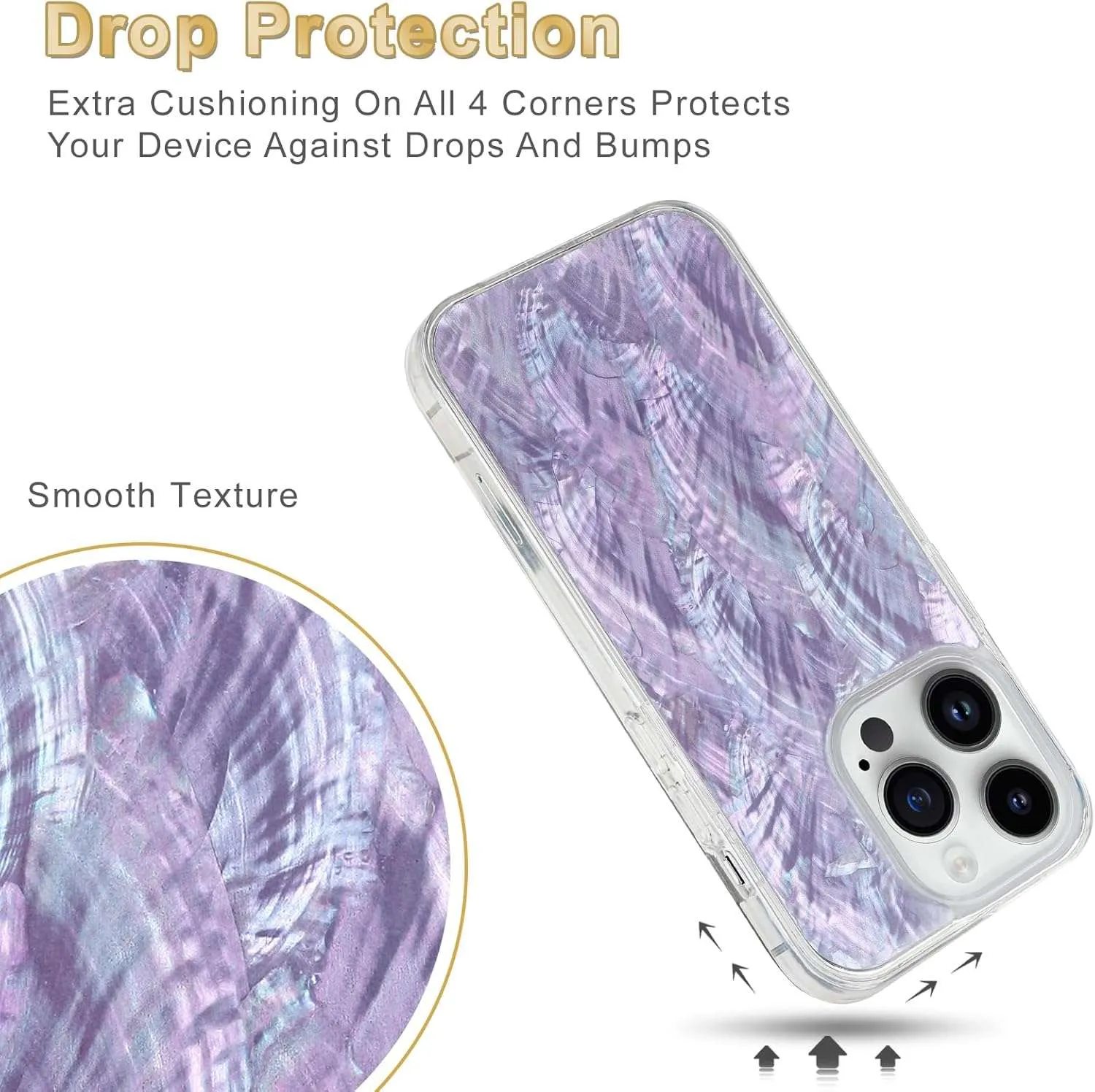 iPhone 16 Series Case Made with Unique Genuine Seashell - Image 5