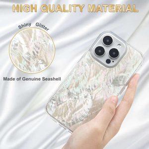 iPhone 16 Series Case Made with Unique Genuine Seashell