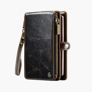 Passport Holder Wallet Bag with 11 Card Slots