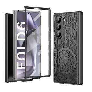 Samsung Galaxy Z Fold 6-7 Case with Mechanical Legend Pattern
