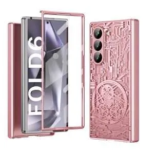 Samsung Galaxy Z Fold 6-7 Case with Mechanical Legend Pattern