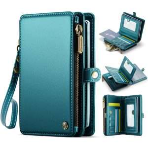 Passport Holder Wallet Bag with 11 Card Slots