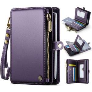 Passport Holder Wallet Bag with 11 Card Slots